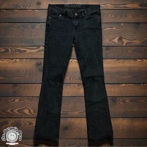 Madewell Bootlegger Womens Black Bootcut Jeans 28x34 Long Inseam Y2K Early 2010